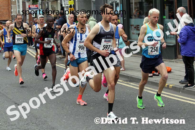 Darlington 10k Road Race, August 1st. Photo: David T. Hewitson/Sports for All Pics